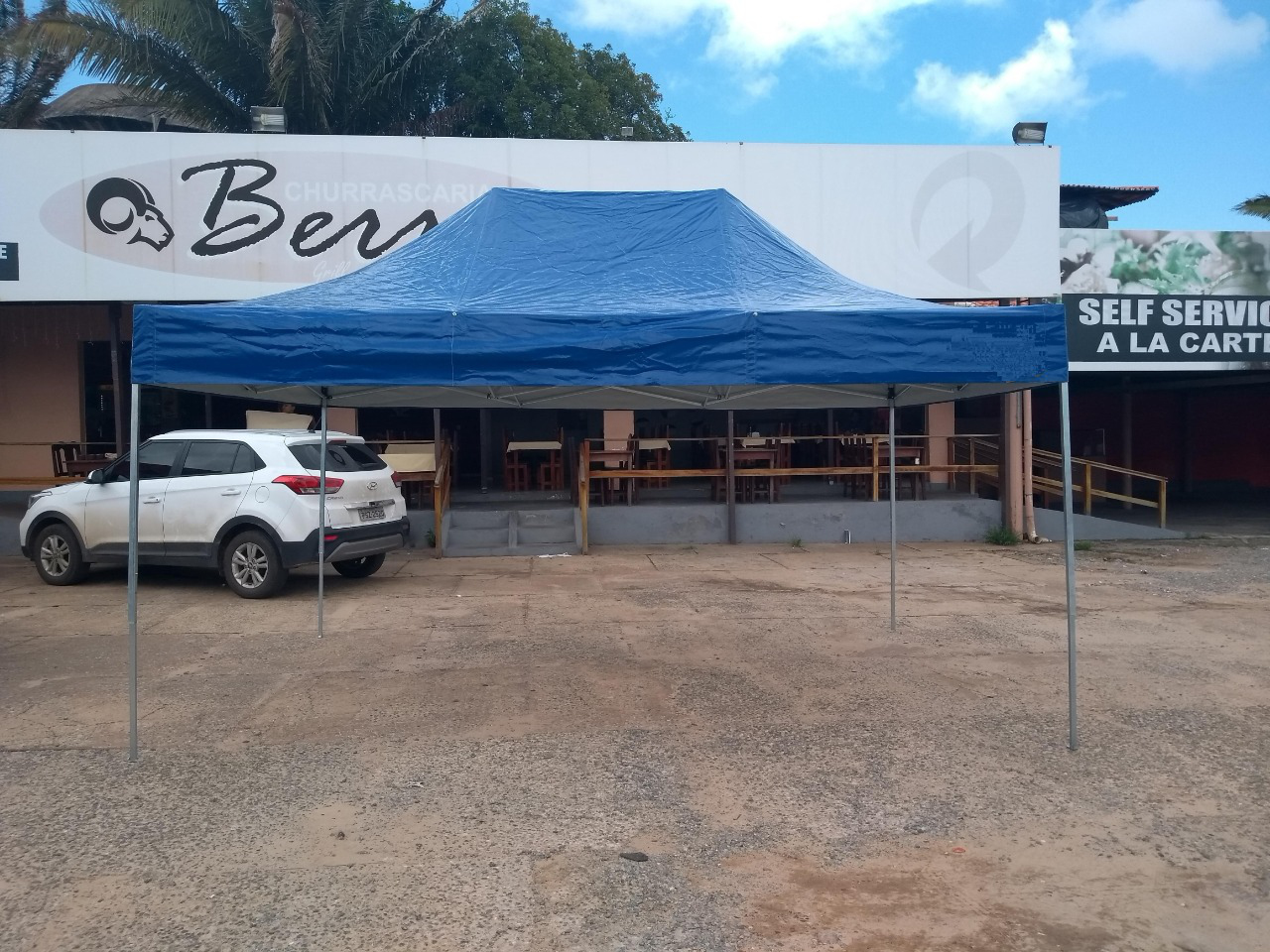 Tenda Sanfonada 4.5x3M